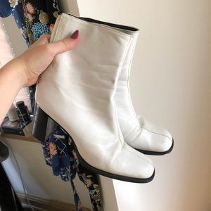 White boots